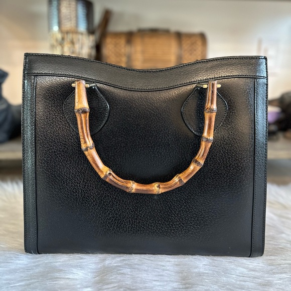 Vintage Authentic Gucci Diana Bamboo Bag - Picture 1 of 15
